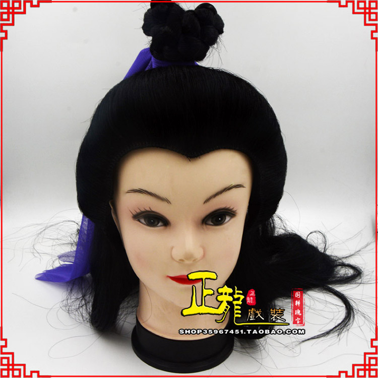 冕宁小生头套董永头套古装假发青年头套