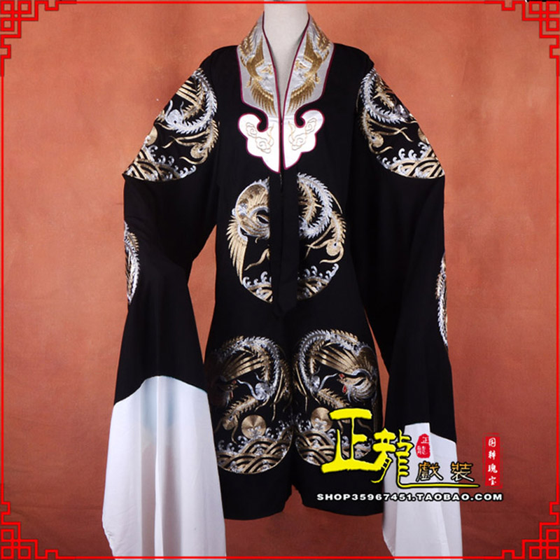 冕宁二进宫服装国太女披 全金团凤凤披