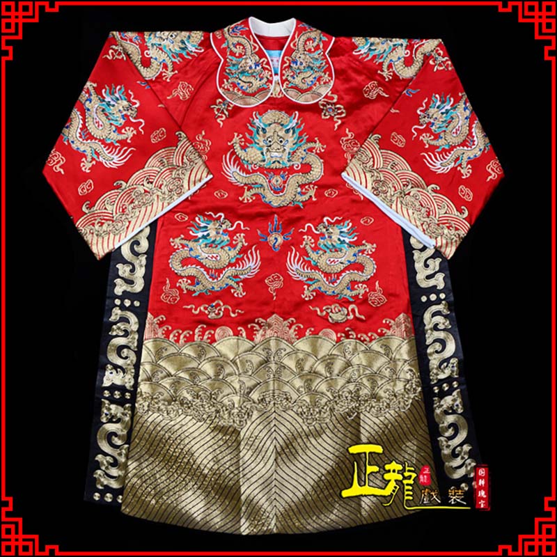 冕宁皇帝蟒袍全金八宝团龙蟒