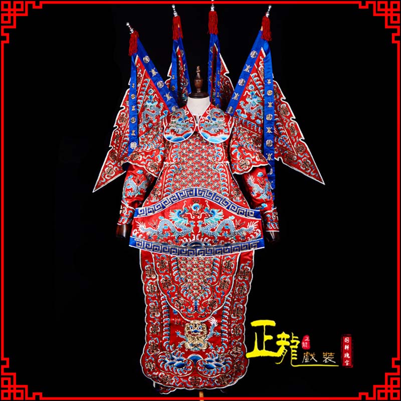 冕宁武生戏服戏曲武将靠